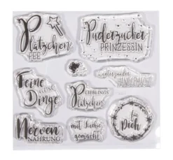 Clear Stamps "Süße Grüße"
