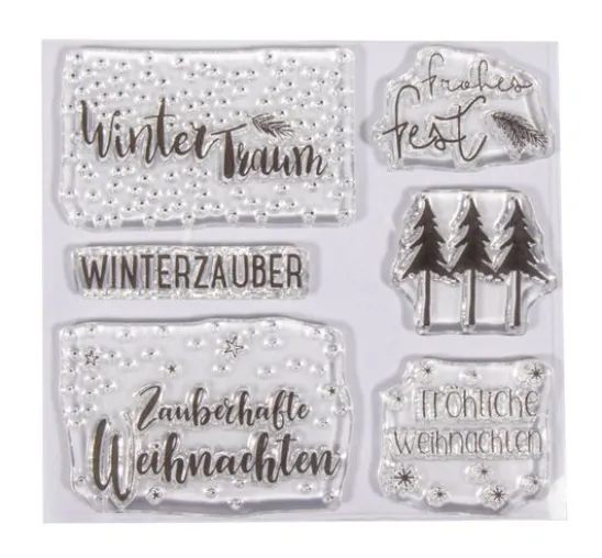 Clear Stamps "Weihnachtsgrüße"