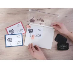 Clear Stempel-Set "Liebe Grüße"