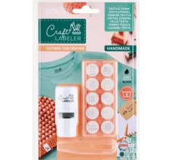 COLOP Craft Labeler Textilstempel "Handmade"