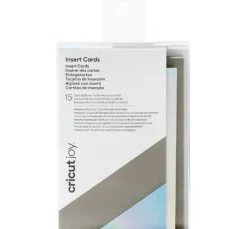 Cricut Joy Doppelkarten mit Einleger & Umschlägen "Insert Cards", 8,89 x 12,45 c