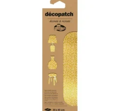 Décopatch Hot-Foil Papier "Leaves"