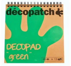Décopatch Papierblock "Decopad Green"