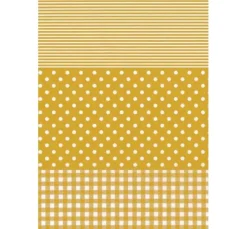 Décopatch-Papier "Dotty-Gold"