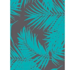 Décopatch-Papier "Farn-Türkis"