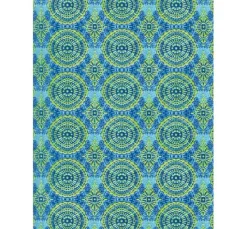 Décopatch-Papier "Mandala Blau"
