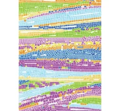 Décopatch-Papier "Mosaik-Color"
