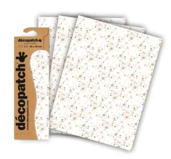 Décopatch-Papier "Mosaiksteine", 3 Stück