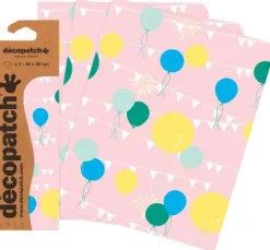 Décopatch-Papier "Party"