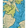 Décopatch-Papier "Weltkarte"