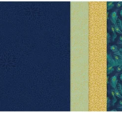 Décopatch Pocket Hot-Foil Collection Mix and Patch "Goldener Pfau"