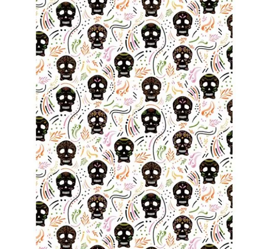 Décopatch Pocket Hot-Foil Collection Mix and Patch "Halloween Skelette"