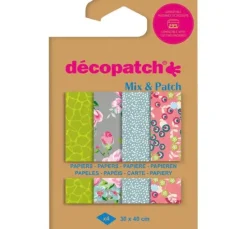 Décopatch Pocket Mix and Patch "Botanic Garden"