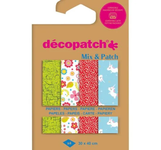 Décopatch Pocket Mix and Patch "Einhörner"