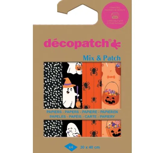 Décopatch Pocket Mix and Patch "Halloween"