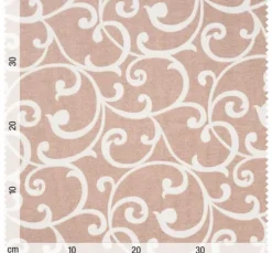 Dekostoff Leinenoptik "Diamond- Beige"