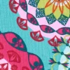 Dekostoff Leinenoptik "Mandala Multicolor"