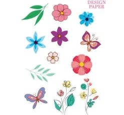 Design Paper "Just Flowers"