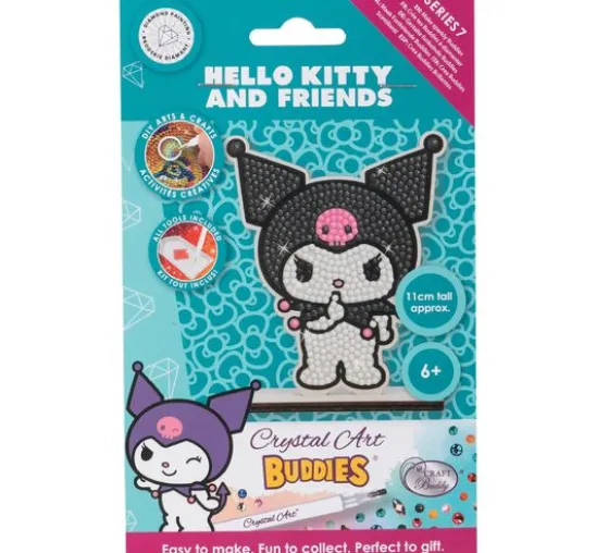 Diamond Painting "Crystal Art Buddy", 11 x 8 cm