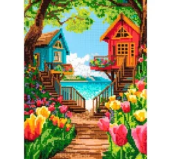 Diamond Painting Set, 30 x 40 cm