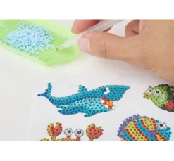 Diamond Painting Sticker Bastelset "Unterwasserwelt"