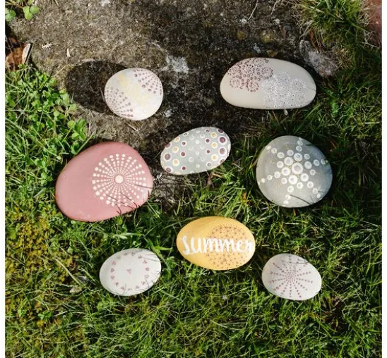 Dot Painting Holzsticks