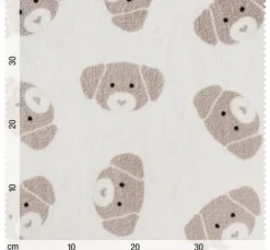 Double-Fleece-Stoff "Cute Dog"