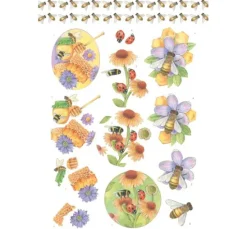 3D-Stanzbogenbuch "Spring Animals"