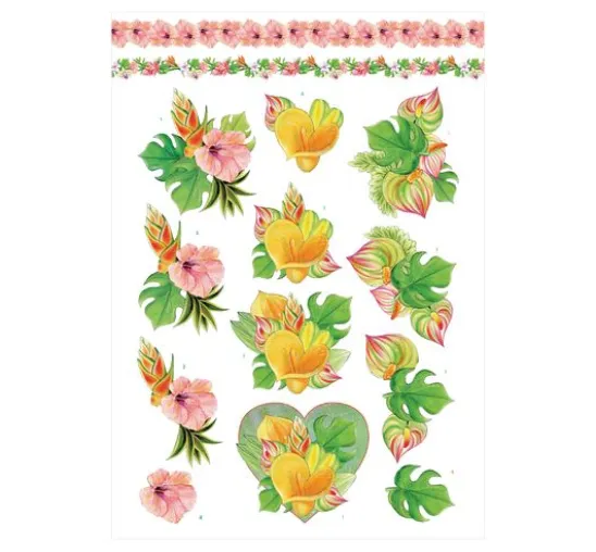3D-Stanzbogenbuch "Urban Flowers"