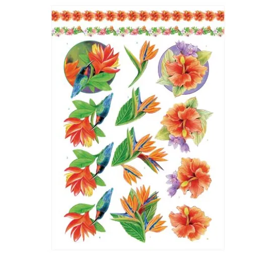 3D-Stanzbogenbuch "Urban Flowers"