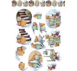 3D-Stanzbogenbuch "Winter Charme"