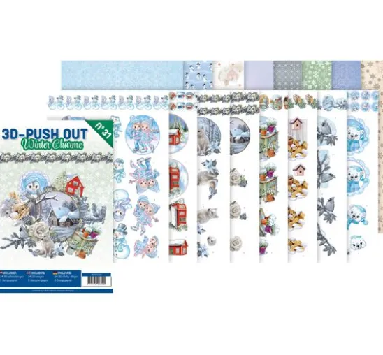 3D-Stanzbogenbuch "Winter Charme"