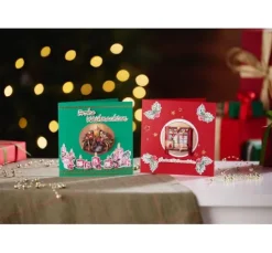 3D-Stanzbogen-Set "History of Christmas"