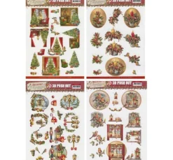 3D-Stanzbogen-Set 