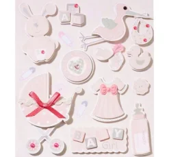 3D Sticker "Baby Girl II"