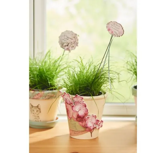 3D-Texturform "Orchidee & Schmetterling"