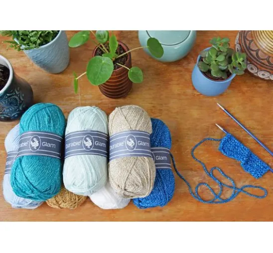 Durable Glam Häkel- und Strickgarn
