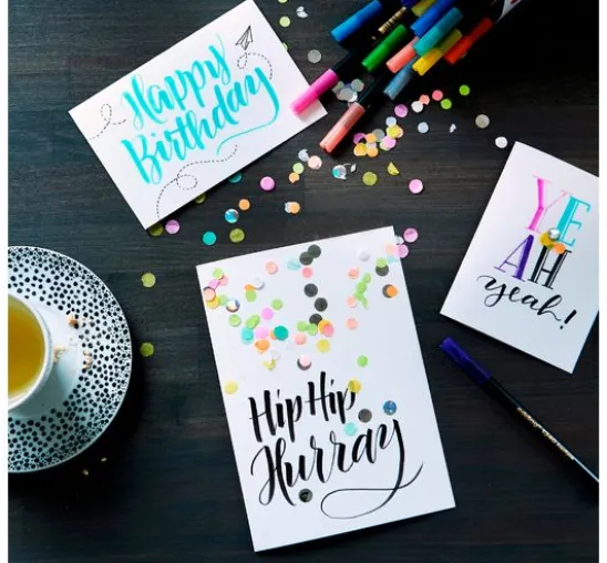 edding 1340 "Brush Lettering", 10er-Set