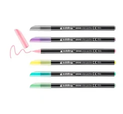 edding 1200 Colour Pen Fine Pastell, 6er-Set