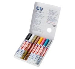 edding 750 Glanzlack-Marker Metallic/Pastell, 8er-Set