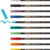 edding 1340 Pinselstift "Glitzer", 10er-Set