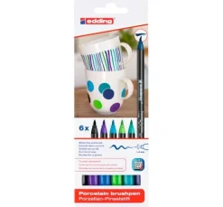 edding 4200 Porcelain brushpen "Cool"