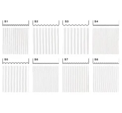 Effektspachtel Set, 4 Stück