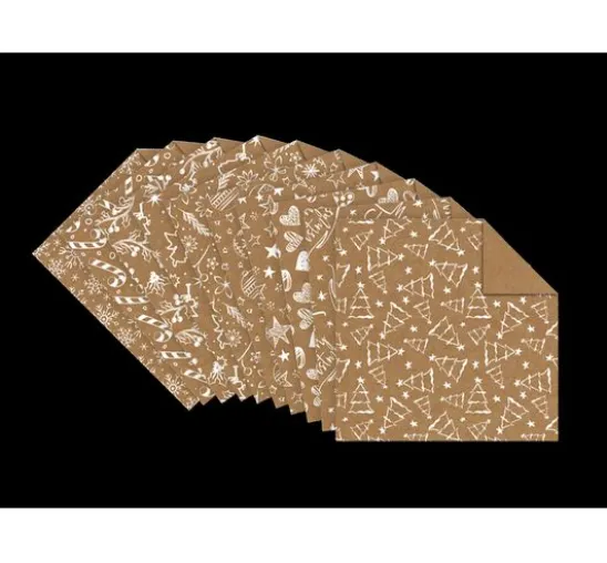 Faltblätter "Kraftpapier Weihnachten"