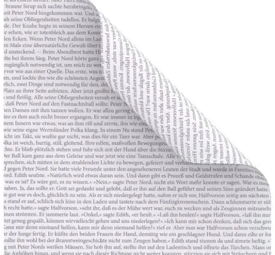 Faltblätter "Text und Noten"