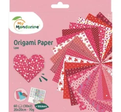 Faltpapier-Sortiment "Paper Love"