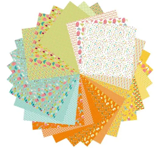 Faltpapier-Sortiment "Spring"