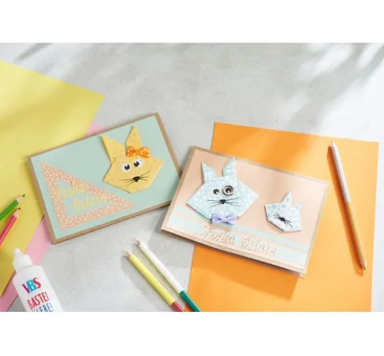 Faltpapier-Sortiment "Tiere"