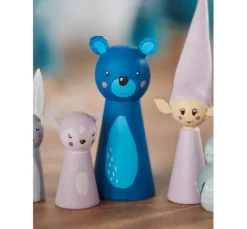 Figurenkegel, 5 Stück