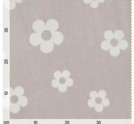 Fleece-Stoff "Blumen"